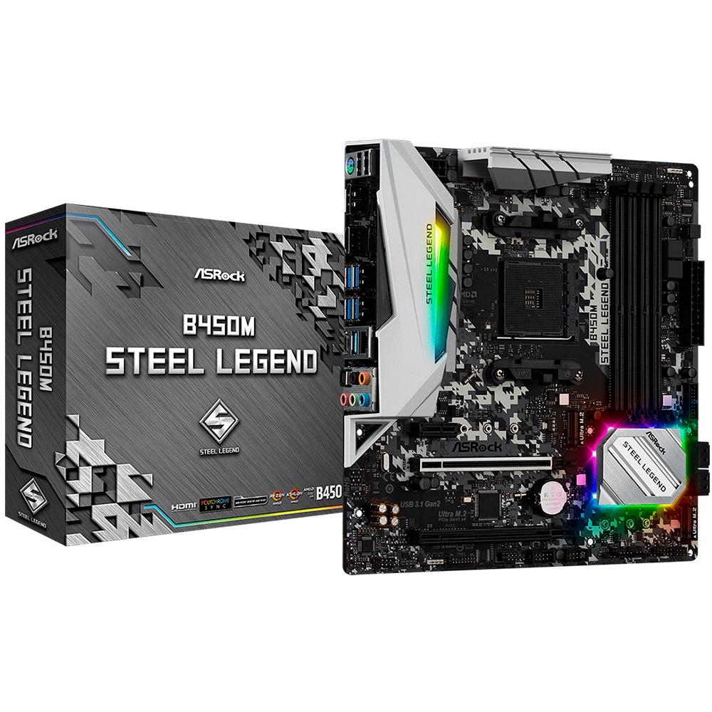 ASROCK B450M Steel Legend